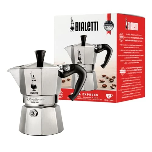 Offerta a tempo: Bialetti - Caffettiera / Moka Express da 2 Tazze — 43% da 31,30 € a 17,90 €
