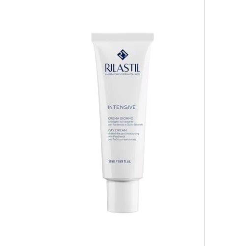 Offerta a tempo: Rilastil Intensive, Crema Viso Giorno, Antirughe e Idratante, con Pantenolo e Sodio Ialuronato, 50 ml - 17% da 28.19 € a 23.46 €