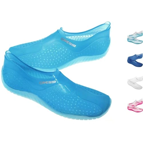 Offerta a tempo: Cressi Water Shoes, Scarpette Sportive Uso Acquatico/Mare/Spiaggia Adulti, Ragazzi e Bambini, Acquamarina, 39 EU - 30% da 19.99 € a 13.99 €