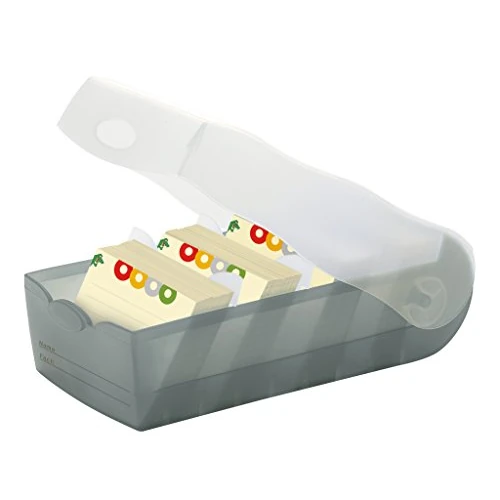 Limited-time offer: HAN 998-693, CROCO Flashcard Index Box. For learning vocabulary in an ingeniously simple way, A8, translucent grey from $27.98 to $27.98 (save 0.00%)
