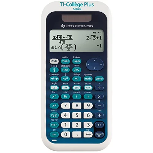 Texas Instruments TI College PLUS Solaire kalkulator