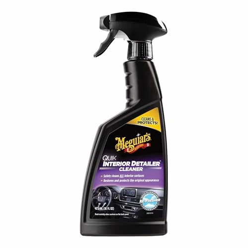 Limited offer: Meguiar's G13616EU Quik Interior Detailer Cleaner 473ml for a matt finish. Cleans all interior car surfaces from 17.90 EUR to 12.42 EUR (save 31%)