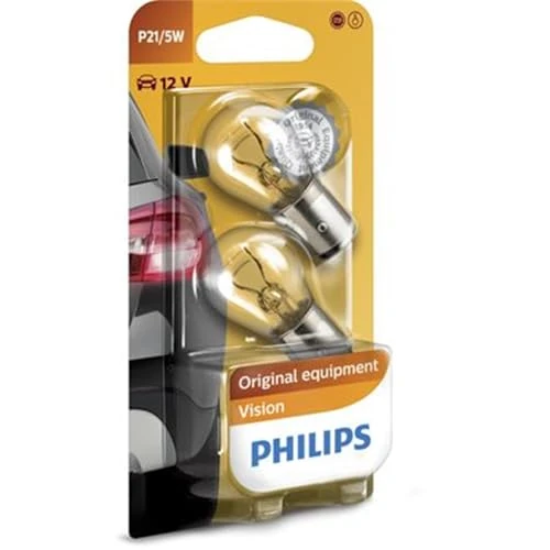 Offerta a tempo: PHILIPS P21/5W Vision Lampadina per interni e di segnalazione 12499B2 - 0.00% da 12.99 € a 12.99 €