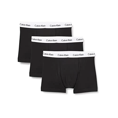 Begrenztes Angebot: Calvin Klein Herren 3er Pack Boxershorts Trunks Unterwäsche von 44.92 EUR auf 26.95 EUR (Rabatt 40%)
