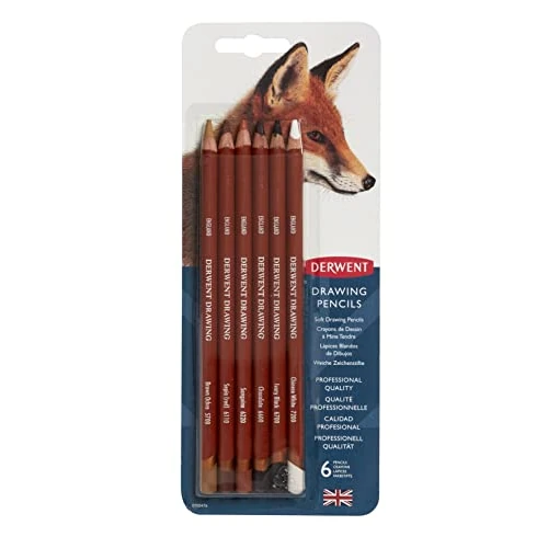 Limited-time offer: Derwent Colored Drawing Pencils, 5mm Core, Pack, 6 Count (0700476) from $20.00 to $20.00 (save 0.00%)