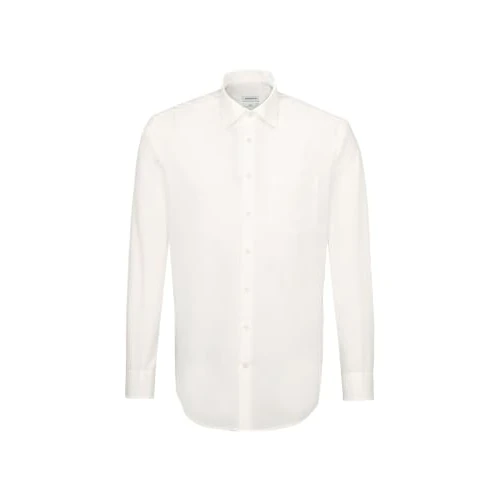 Offre limitée : Chemise business homme Seidensticker - coupe classique - sans repassage - col Kent - manches longues - 100 % coton de 28.87 € à 28.87 € (0.00% de remise)
