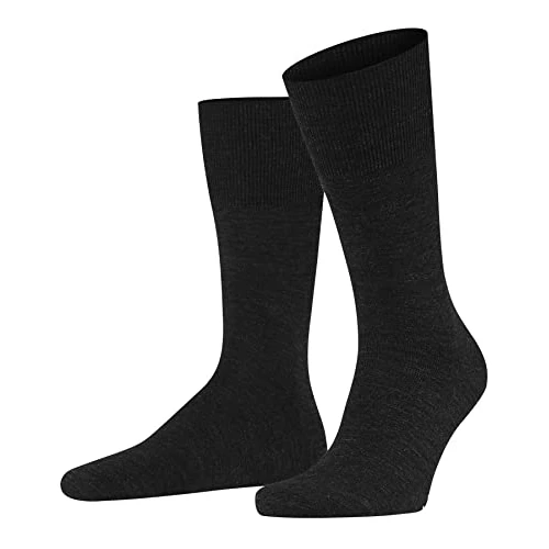 Limited offer: FALKE Men's Airport Knee-High Socks Breathable Climate-Regulating Odour-Neutralising Wool Cotton Long Thin Plain Elegant Flat Seam In The Toe Area For Dress Casual Business Looks 1 Pair from 26.09 EUR to 18.00 EUR (save 31%)