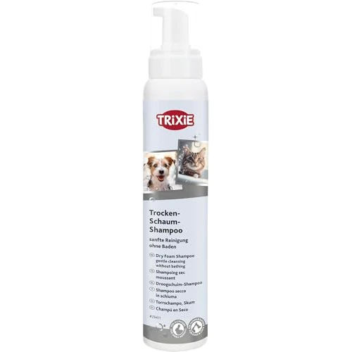 Limited-time offer: TRIXIE Dry Foam Shampoo – Coat care without water – Gentle cleansing – For dogs, cats & small animals – Deodorising – 450 ml – 29411 from 12.27 £ to 12.27 £ (save 0.00%)
