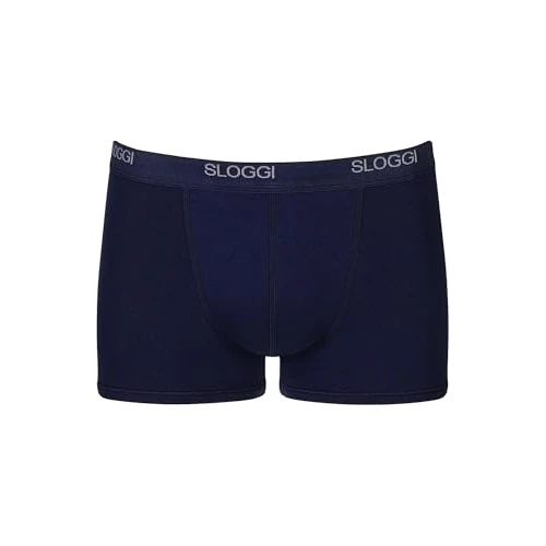 Sloggi Basic boxershorts voor heren, Nacht Blauw, 6