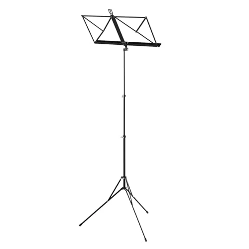 Offre limitée : Wittner Pupitre 961d – noir, Hauteur de pose 48-114 cm, compact et pliable, Fabriqué en Allemagne de 29.33 € à 28.00 € (5% de remise)