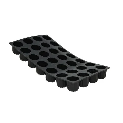 Limited offer: De Buyer 1977.01 Moul ' Flex Silicone Baking Mould - Mini Bordelais Fluted Cakes from 20.37 EUR to 16.04 EUR (save 21%)