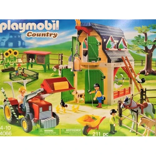 Offre limitée : Playmobil France - 4066 - Jouet Premier Age - Ferme avec Tracteur de 219.99 € à 219.99 € (0.00% de remise)