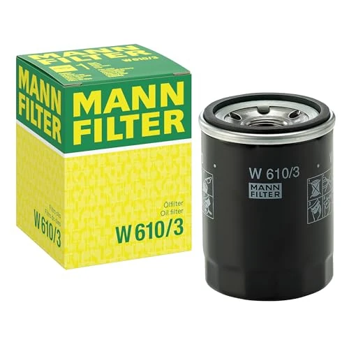 Limited offer: MANN-FILTER W 610/3 Spin-On Oil Filter Compatible With Acura, Honda, Infiniti, Mitsubishi, Nissan, Subaru models from 21.98 EUR to 21.98 EUR (save 0%)