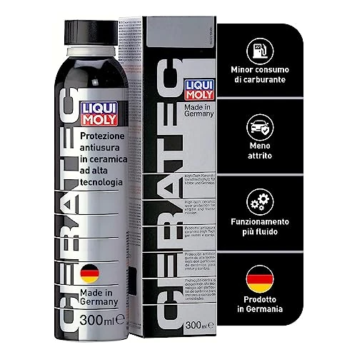 Offre limitée : Liqui Moly Cera Tec 3721 - Additif d'huile céramique anti-usure pour moteurs essence et diesel - Fonctionnement plus silencieux, frottement réduit et consommation de carburant réduite - 300 ml de 29.93 € à 25.99 € (13% de remise)