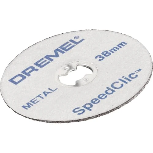 Offerta a tempo: Dremel EZ SpeedClic SC456 Metal Cutting Wheel 5-pack, 5 dischi da taglio con 38 mm di diametro per utensili rotativi - 0.00% da 14.99 € a 14.99 €