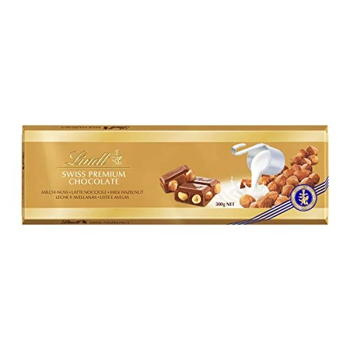 Lindt Swiss premium rozijn hazelnoot 300g