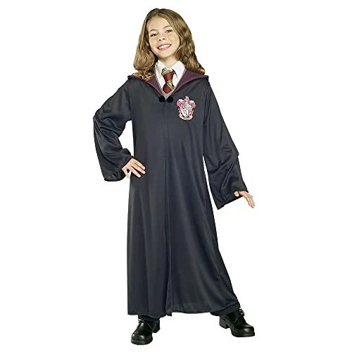 Offerta a tempo: Rubies Costume Hermione Classic per Bambina e Bambina, Licenza Ufficiale, Tunica con Cappucciom Unisex, Gryffindor - 13% da 32.62 € a 28.30 €