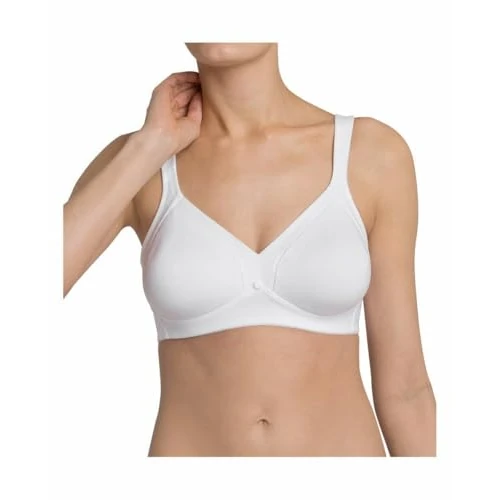 Limited offer: Triumph Cotton Shaper Wirefree Bra (White) from 50.00 EUR to 29.12 EUR (save 42%)