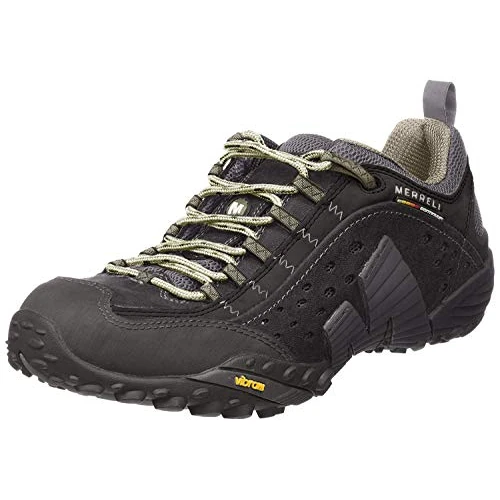 Offerta a tempo: Merrell INTERCEPT, Stivali da Escursionismo Uomo, SMOOTH BLACK, 49 EU - 50% da 135.00 € a 67.90 €