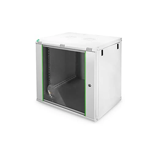 Offerta a tempo: DIGITUS Armadio di rete - Rack 19 pollici - 12U - Montaggio a parete - Profondità 450mm - Carico 60kg - Serie Dynamic Basic - Grigio - 0.00% da 179.99 € a 179.99 €
