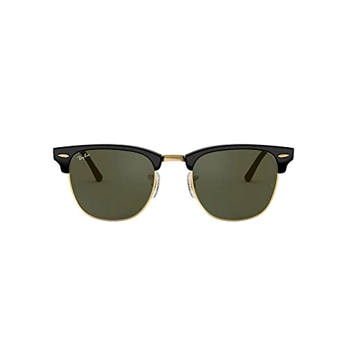 Ray-Ban RB3016-01, Occhiali da sole Unisex-Adulto, Multicolore (W0365), 49 mm