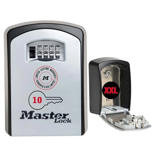 Offerta a tempo: Master Lock Cassaforte per Chiavi [Extra Large] [Montaggio a Parete] - 5403EURD - Casseta di Sicurezza per Chiavi - 17% da 34.99 € a 29.10 €