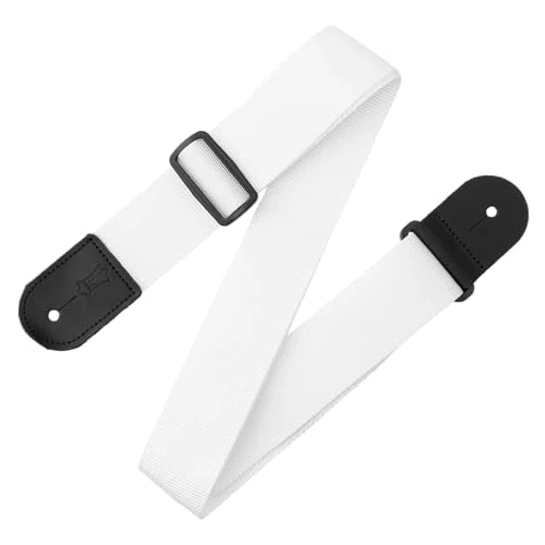 Levy's M8POLY-WHT 2" Polypropylene With Poly Ends - White