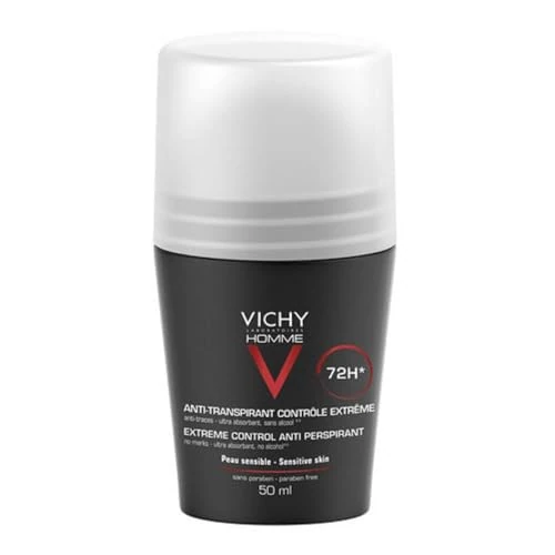 Vichy Homme Extreme Anti-Perspirant Roll-On 72H 50ml