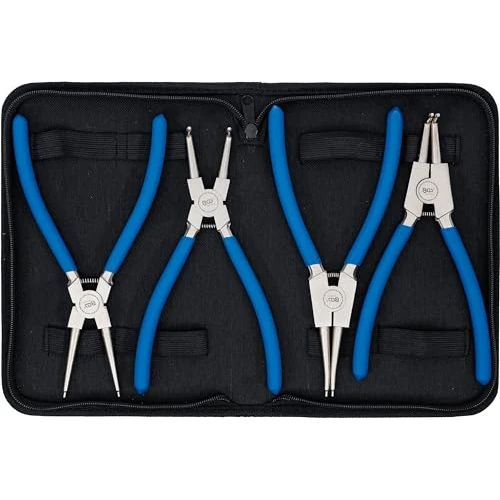 Limited offer: BGS 650 Circlip Pliers Set, Silver/Blue/Black, 225 mm from 34.72 EUR to 26.79 EUR (save 23%)