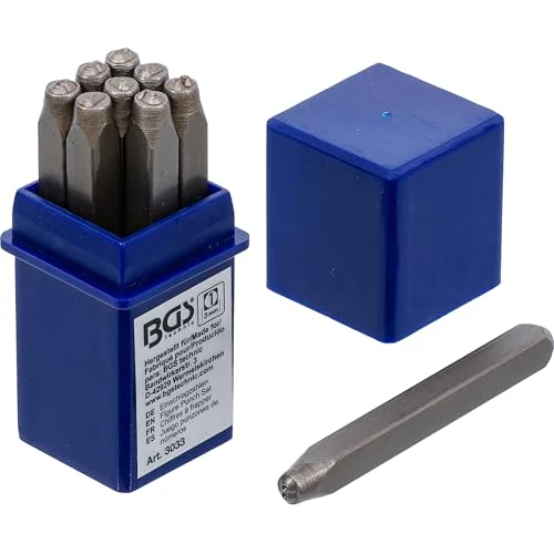 Offerta a tempo: BGS 3033 | Set di punzoni numerici | 3 mm - 0.00% da 11.10 € a 11.10 €