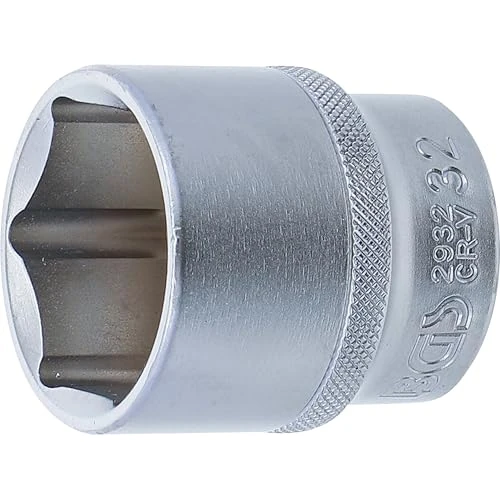 Limited offer: BGS 2932 | Socket, Hexagon | 12.5 mm (1/2") Drive | 32 mm from 7.16 EUR to 6.39 EUR (save 11%)