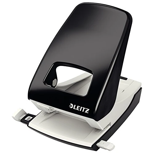 Limited-time offer: Leitz Hole Punch, 40 Sheets, Guide Bar with Format Markings, Metal, NeXXt Range, 51380095 - Black from 15.79 £ to 15.79 £ (save 0.00%)