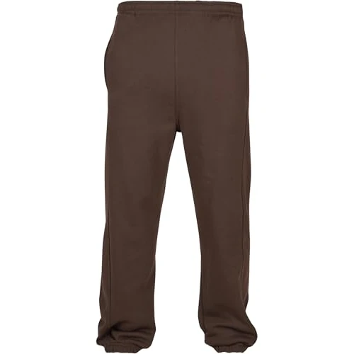 Urban Classics Sweatpants, Pantalon De Sport Coupe Large Homme, Marron (Brown), XS