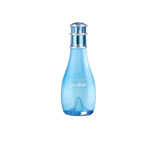 Davidoff Cool Water Eau de Toilette para ella | Fragancia femenina con notas de sandía, floral y de musgo | Intensidad media | 50ml