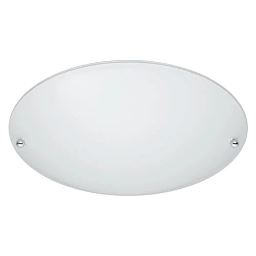 Trio 6196011-01 Lampada da Soffitto, Vetro Opaco, bianco