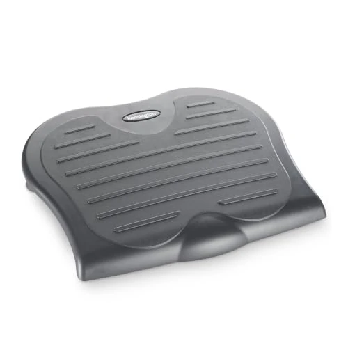 Offerta a tempo: Kensington Poggiapiedi da scrivania SoleSaver, ergonomico regolabile con pannello di sostegno e pedana inclinabile a 3 livelli, per ufficio e casa, Nero, 56152 - 0.00% da 25.77 € a 25.77 €