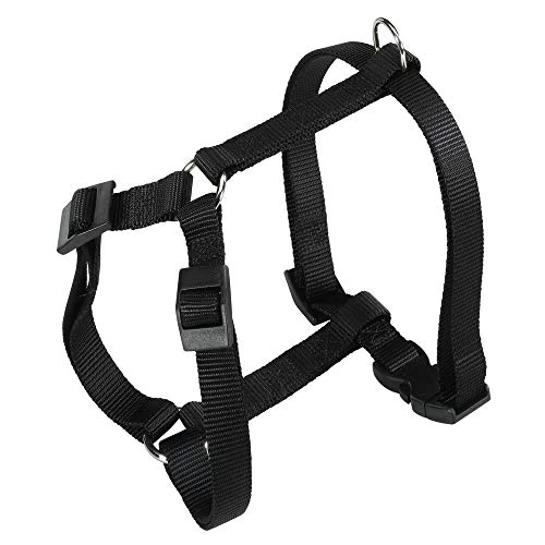 Offerta a tempo: Ferplast Pettorina Cane Taglia Grande CHAMPION XL, Pettorina per Cani Regolabile in 3 Punti, Facile da Indossare, Torace 60-98 cm. Nero - 25% da 19.90 € a 14.92 €