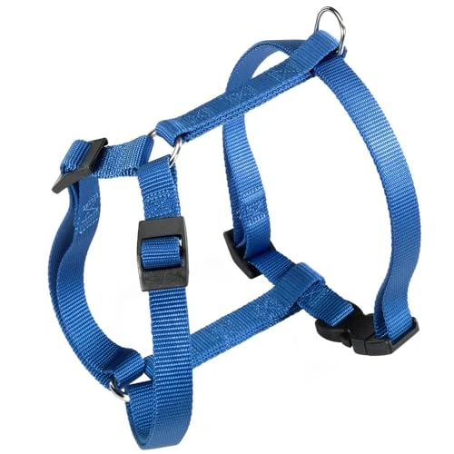 Offerta a tempo: Ferplast Pettorina Cane Taglia Grande CHAMPION L, Pettorina per Cani Regolabile in 3 Punti, Facile da Indossare, Torace 50-82 cm. Blu - 0.00% da 16.90 € a 16.90 €