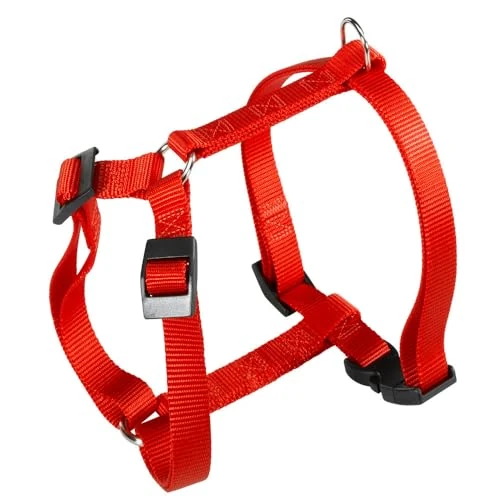 Offerta a tempo: Ferplast Pettorina Cane Taglia Media CHAMPION M, Pettorina per Cani Regolabile in 3 Punti, Facile da Indossare, Torace 44-72 cm. Rosso - 42% da 11.90 € a 6.93 €