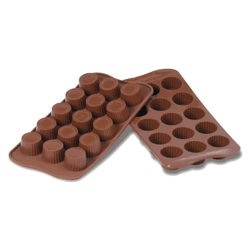 Offerta a tempo: silikomart | SCG07 Stampo in Silicone per Cioccolatini PRALINE, Antiaderente, Confezione da 1 Stampo per Dolci, Easy Choc, Ø 30 h 18 mm, Made in Italy - 25% da 11.98 € a 9.03 €