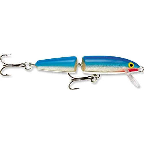 Rapala - Jointed un leurre eau douce pour les truites, saumons, perches, sandres black bass et brochets - 11cm,9 g coloris Blue