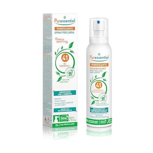 Offre limitée : Puressentiel – Assainissant - Spray Aérien aux 41 Huiles Essentielles - 100% pures et naturelles - Efficacité prouvée contre les virus, germes et bactéries – Traite la pollution de l’air – 200 ml de 12.95 EUR à 12.95 EUR (remise 0%)
