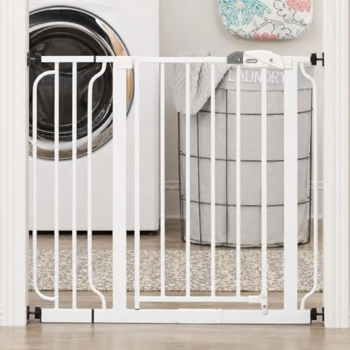 Limited-time offer: Regalo Safety Easy Step Baby Gate for Doorways & Bottom of Stairs, Fits Openings 73.6-95.5cm (Extension Included) Pressure Mounted for Babies, Toddlers & Pets from 22.99 £ to 22.99 £ (save 0.00%)