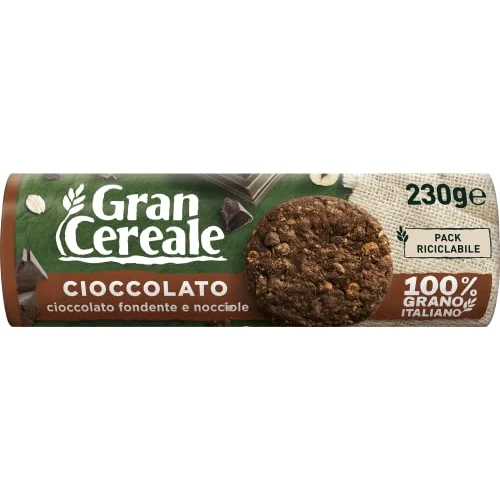 Barilla Kekse Gran Cereale Cioccolato, 230 g
