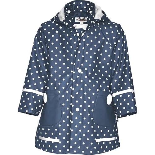 Offerta a tempo: Playshoes Giacca da pioggia, Abbigliamento antipioggia antivento e impermeabile Unisex - Bambini e ragazzi, punti marini, 104 - 48% da 37.99 € a 19.71 €