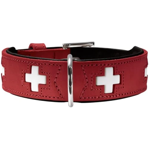 Offerta a tempo: Hunter - Collana 41-49Cm Svizzero Rosso/Nero - 0.00% da 47.10 € a 47.10 €