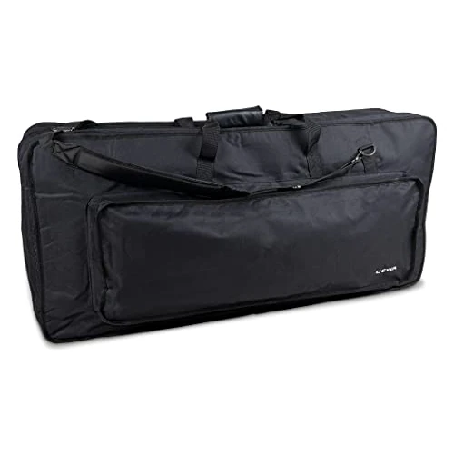 Keyboard Gig Bag Basic, 98x43x17 cm, with music pocket, black, tear- and waterproof