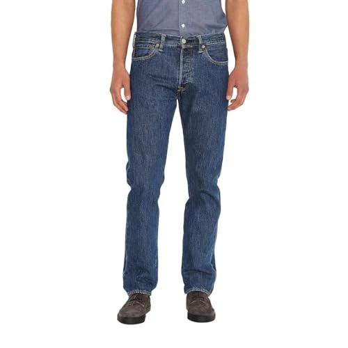 Offerta a tempo: Levi's Uomo 501 Original Fit Jeans, Stonewash, 31W / 34L - 23% da 89.95 € a 69.67 €