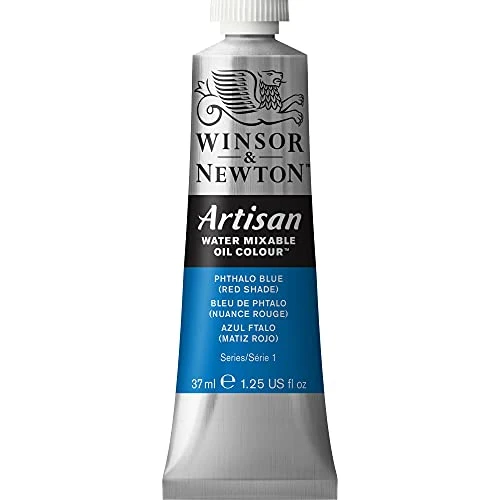 Oferta limitowana: Winsor & Newton 1514514 Artisan farba olejna do mieszania wody, wysokie stężenie pigmentu, odpowiednie krycie i odporność na światło, 37ml - Phthalo Blue (Red shade) z 38.84 zł na 38.84 zł (oszczędź 0.00%)