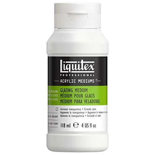 Zeitlich begrenztes Angebot: Liquitex 7504 Professional Lasur Medium für Acrylfarben - für dünne, transparente Glasuren und Lasureffekte, erzeugt maximale Transparenz - 118ml Flasche, Transparent von 13.90 € auf 13.90 € (0.00% Rabatt)